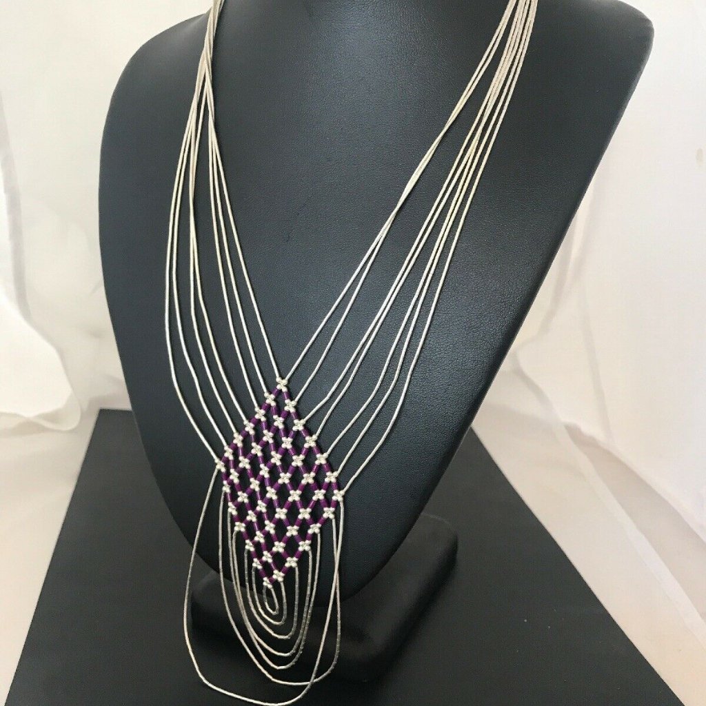 Sugilite Sterling Silver Necklace Pendant Ln 24 215$